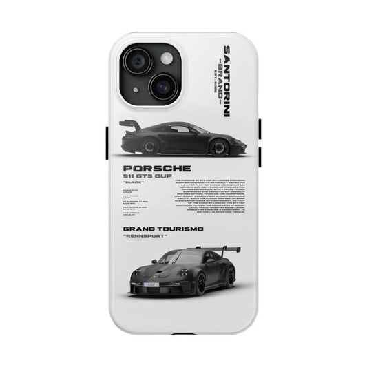 PORSCHE 'VANTA-BLACK' BEYAZ KILIF